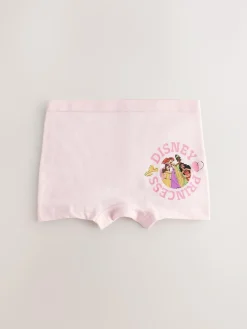 Next Pink/Purple Disney Princesses Shorts Briefs 5 Pack (2-12yrs)^ Underwear