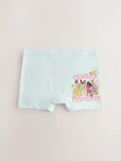 Next Pink/Purple Disney Princesses Shorts Briefs 5 Pack (2-12yrs)^ Underwear