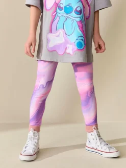 Hot Next Pink/Purple Swirl Leggings (3-16yrs)