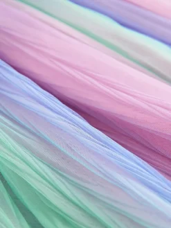 Sale Next Pull On Mesh Skirt (3-16yrs) Pink/Rainbow