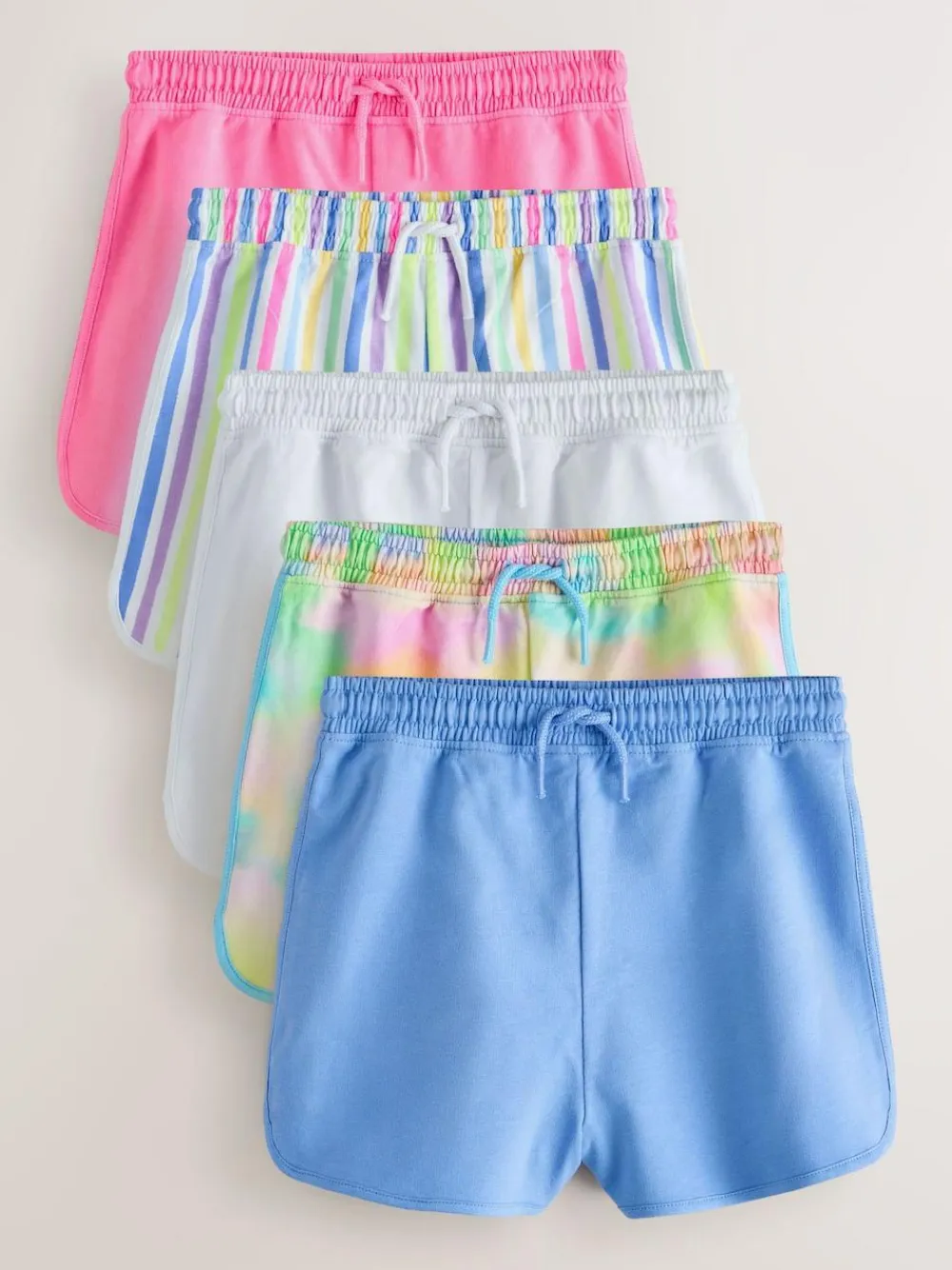 Next 5 Pack Racer Shorts (3-16yrs)^ Shorts & Skirts