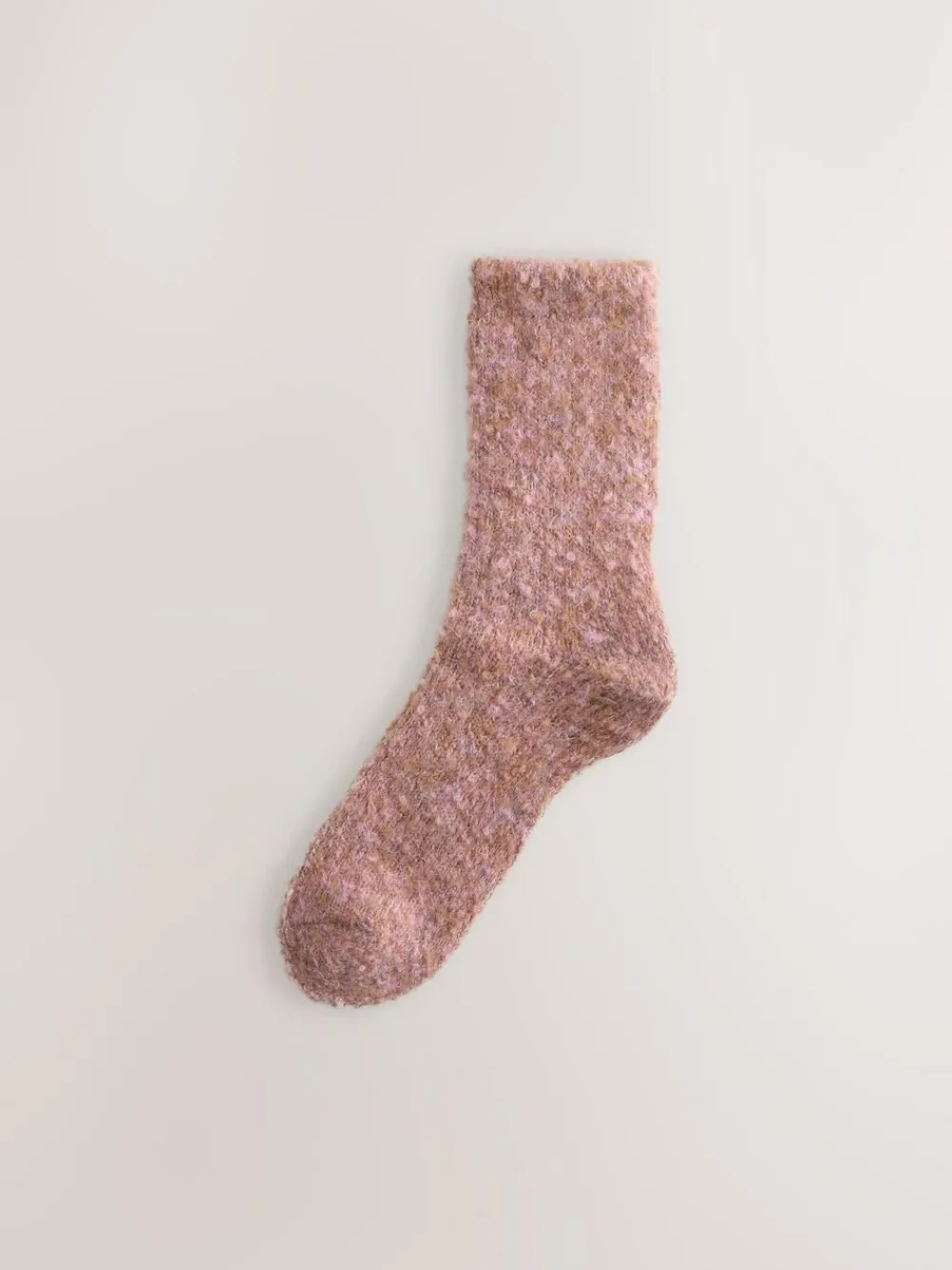 Clearance Next Boucle Cosy Socks 2 Pack Pink/Rust