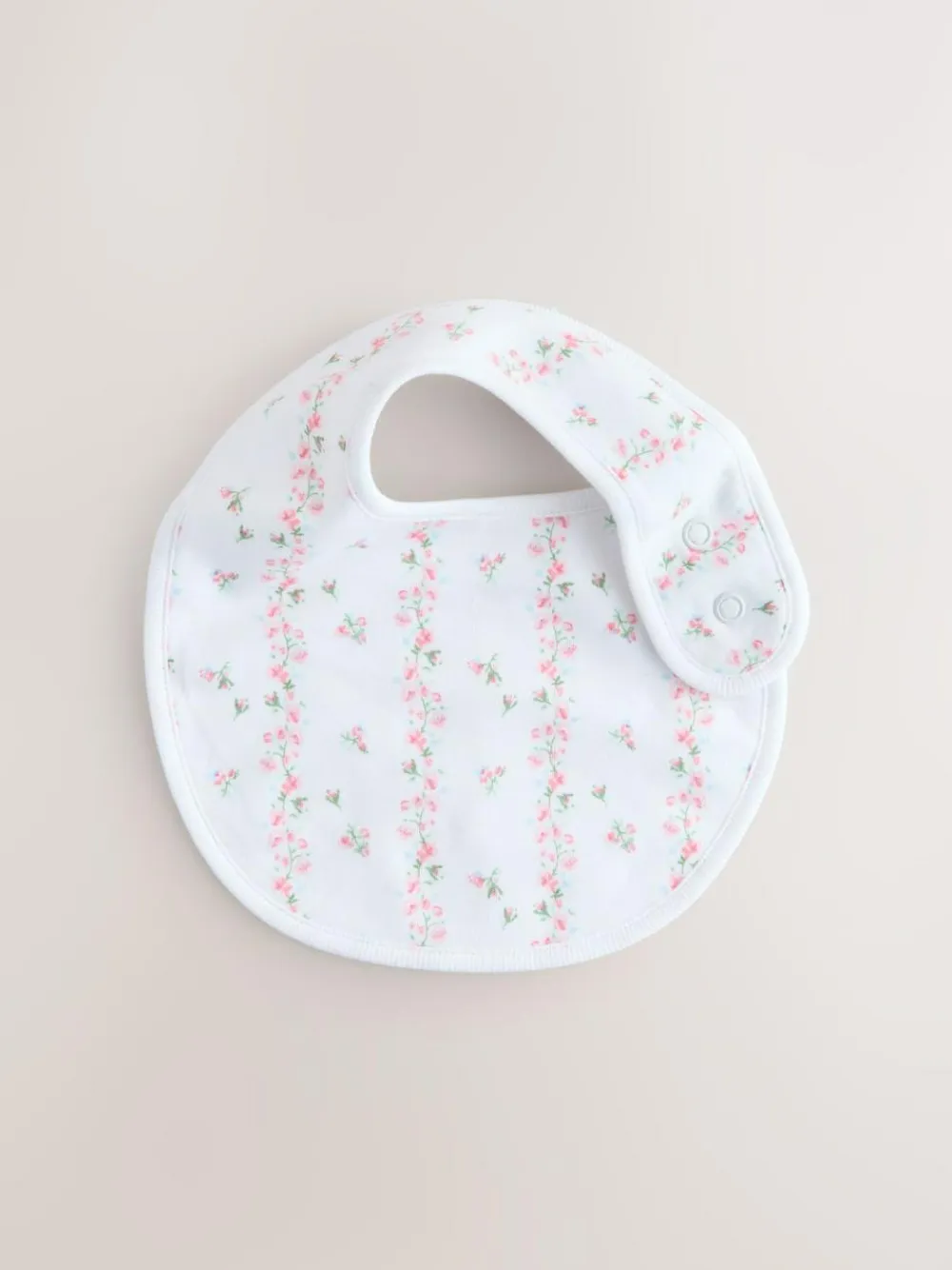Next Pink/White Baby Bibs 3 Pack^ Bibs|Newborn Accessories
