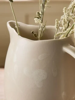 Next Pink/White Floral Ceramic Jug Vase^ Vases