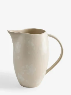 Next Pink/White Floral Ceramic Jug Vase^ Vases