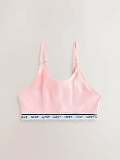 Online Next Maternity Nursing Crop Ultimate Comfort Tops 2 Pack Pink/White