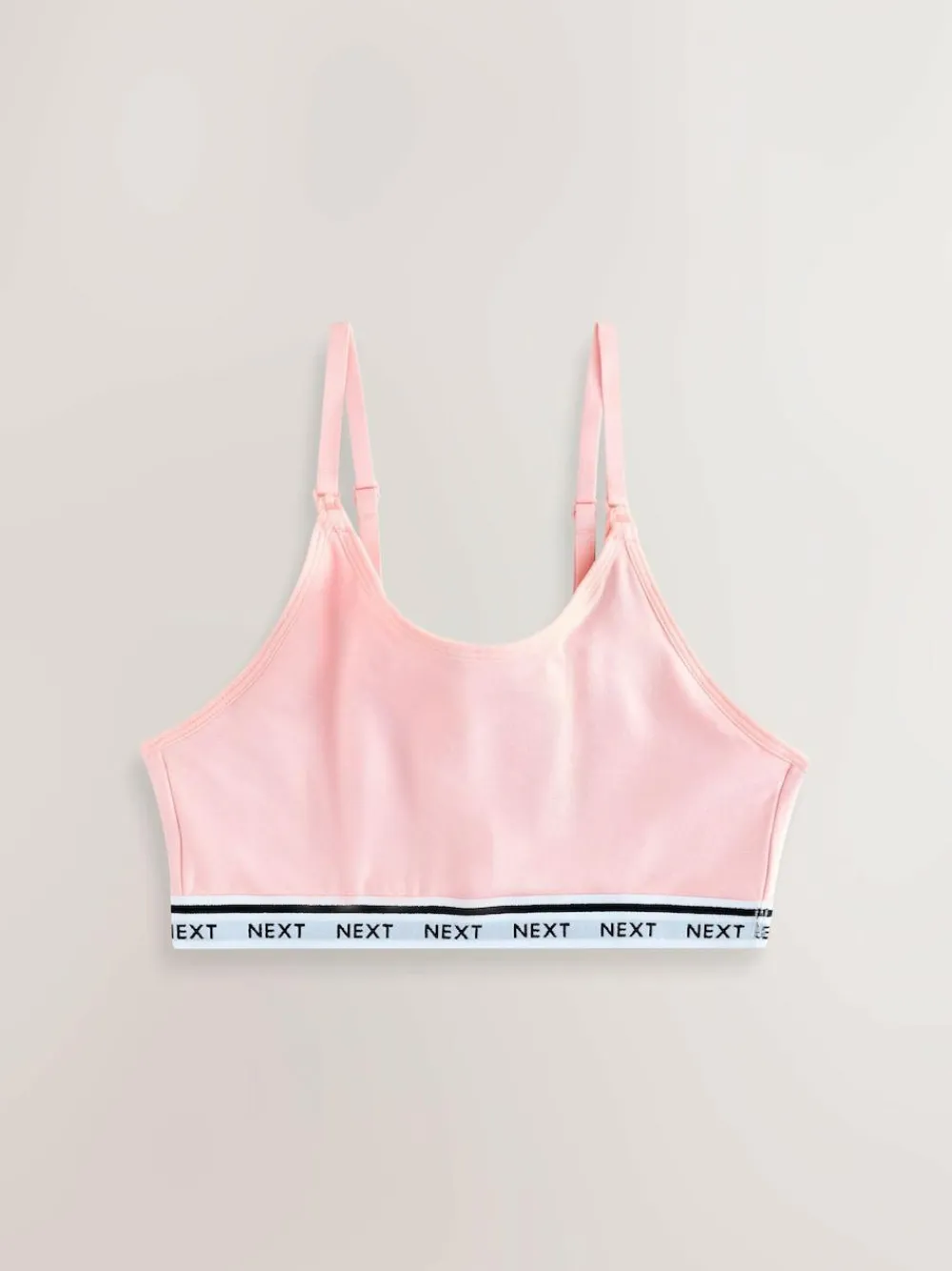 Online Next Maternity Nursing Crop Ultimate Comfort Tops 2 Pack Pink/White