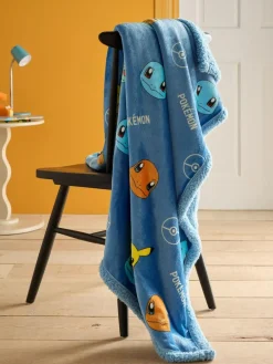 Online Next Pokemon Print Fleece Throw