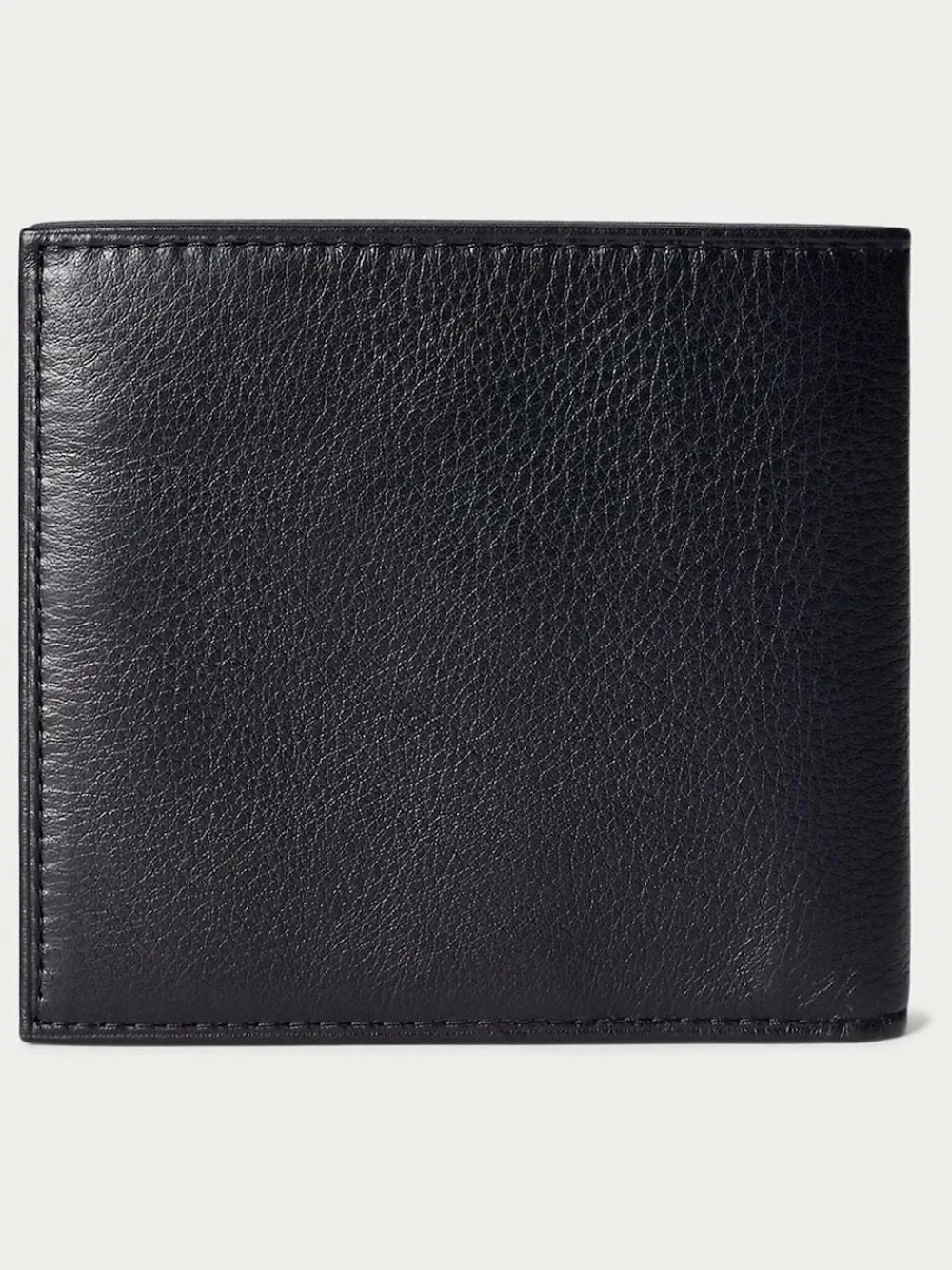 Polo Ralph Lauren Black Billfold Leather Wallet^ Wallets
