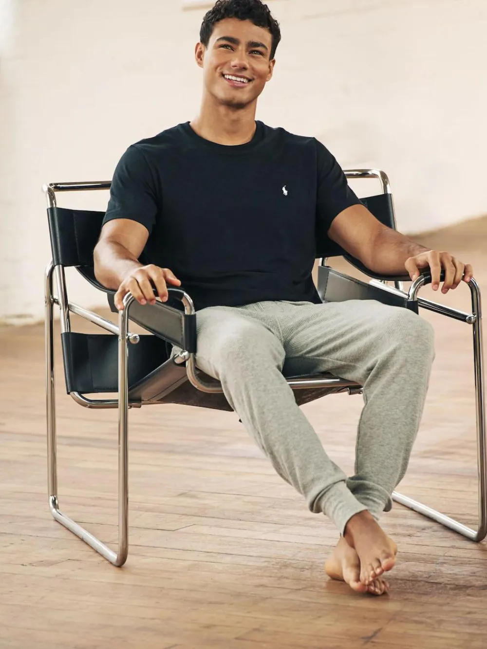 Hot Polo Ralph Lauren Logo Cotton Jersey T-Shirt Black