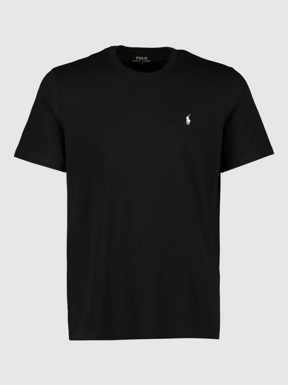 Hot Polo Ralph Lauren Logo Cotton Jersey T-Shirt Black