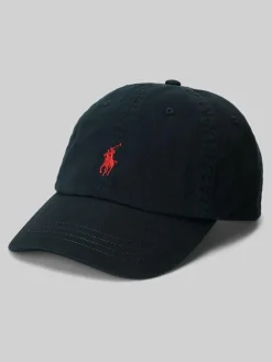 Polo Ralph Lauren Black/Red Logo Classic Cap