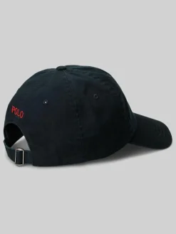 Polo Ralph Lauren Black/Red Logo Classic Cap