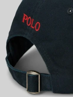 Polo Ralph Lauren Black/Red Logo Classic Cap