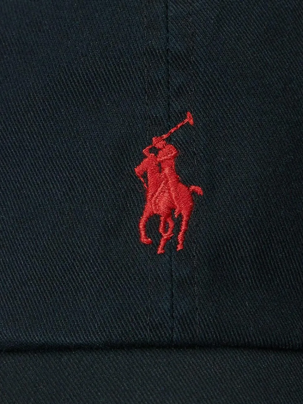 Polo Ralph Lauren Black/Red Logo Classic Cap