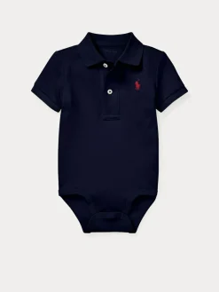 Clearance Polo Ralph Lauren Polo Bodysuit Blue