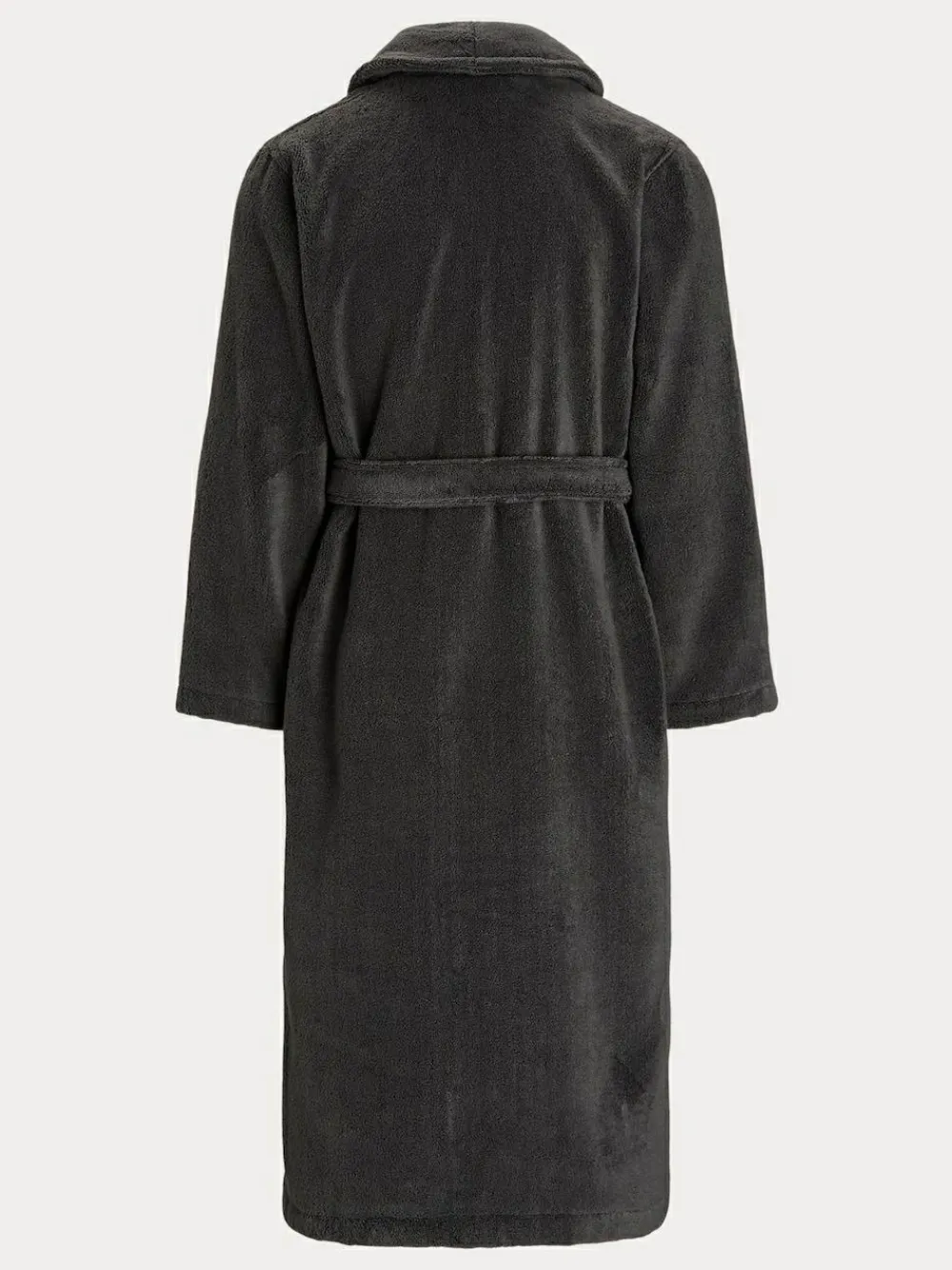 Hot Polo Ralph Lauren Shawl Collar Dressing Gown Dark Grey