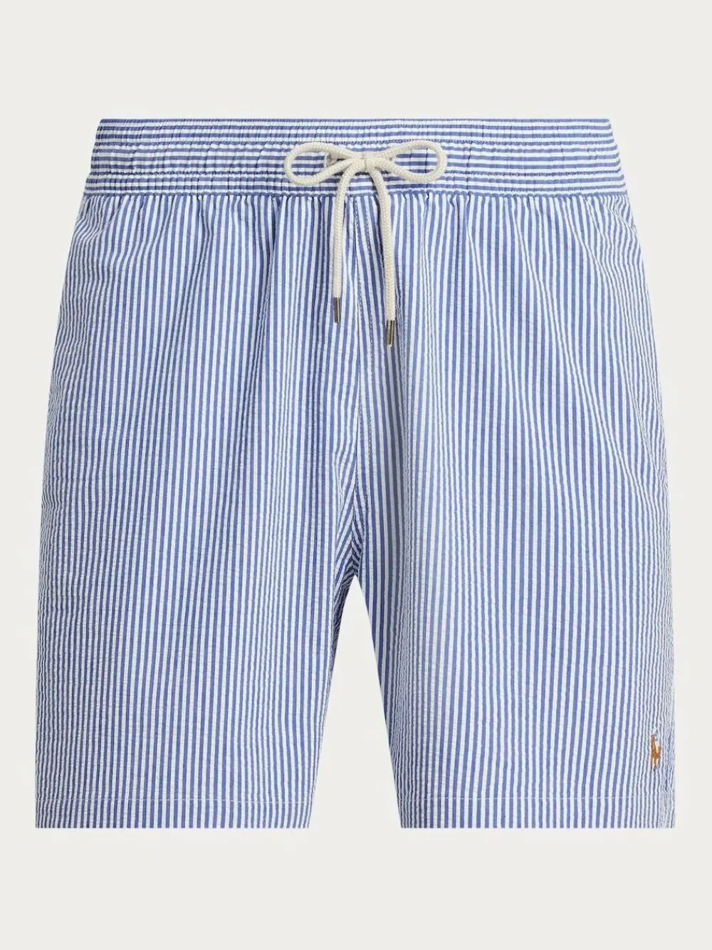 Polo Ralph Lauren Traveler Classic Seersucker Logo Swim Shorts^ Swimwear