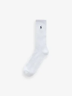 Polo Ralph Lauren Ribbed Crew Socks 6 Pack Multi