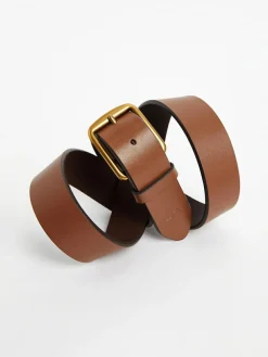 Polo Ralph Lauren Saddle Leather Logo Belt^ Belts & Braces