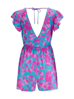 Pour Moi Frill Stretch Jersey Beach Playsuit^Women Jumpsuits & Playsuits