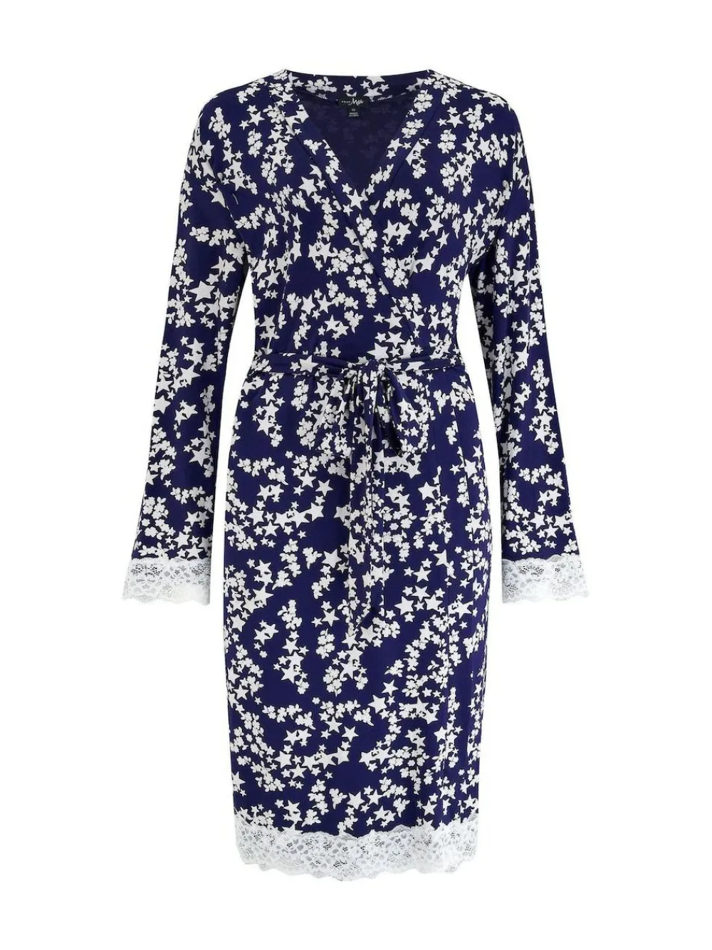 Pour Moi Sofa Loves Lace Jersey Wrap Gown^Women Bathrobes