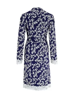 Pour Moi Sofa Loves Lace Jersey Wrap Gown^Women Bathrobes