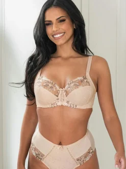 Pour Moi Brown Non Padded Sofia Bra^Women Dd+ Range