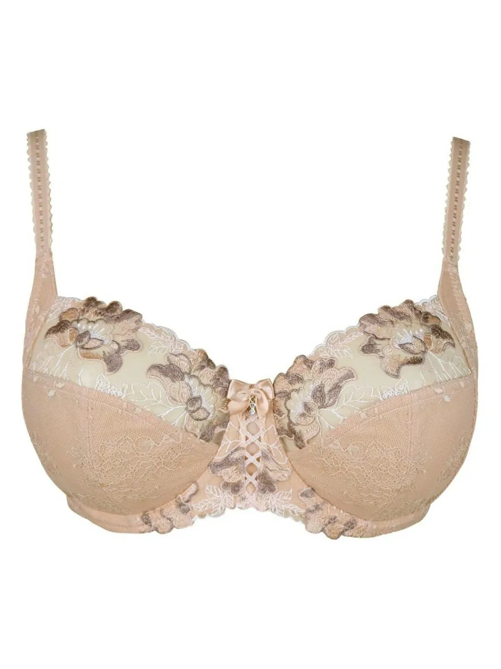Pour Moi Brown Non Padded Sofia Bra^Women Dd+ Range