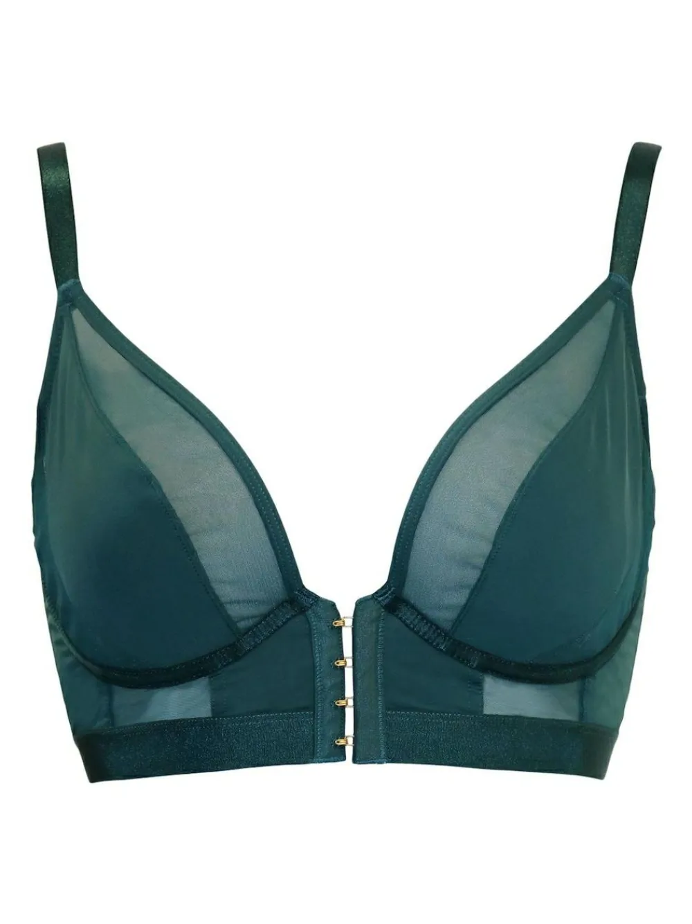 Pour Moi India Front Fastening Underwired Bralette^Women Dd+ Range