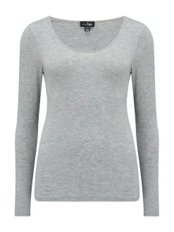 Online Pour Moi Grey Long Sleeve Second Skin Thermal