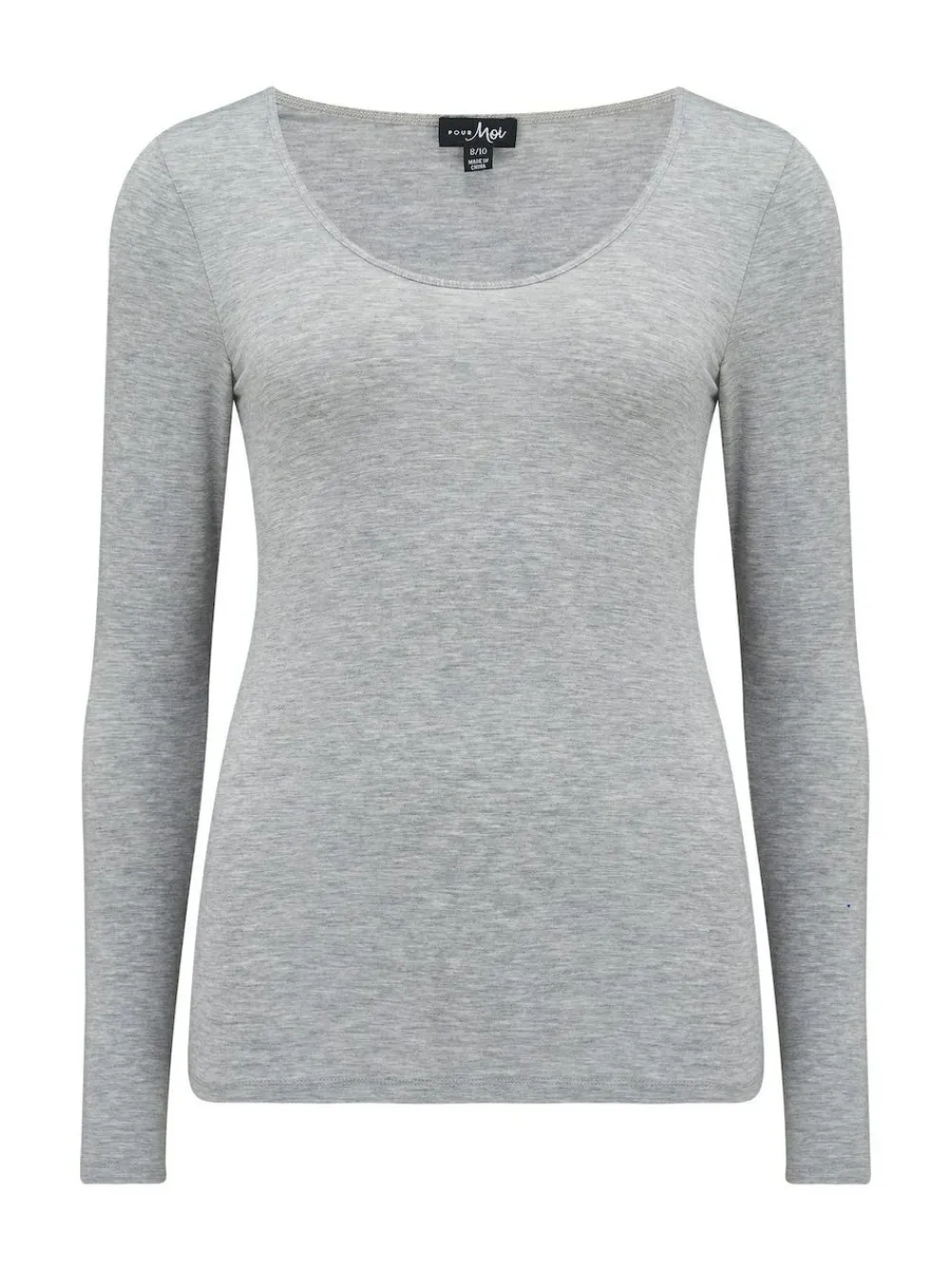 Online Pour Moi Grey Long Sleeve Second Skin Thermal