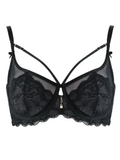 Discount Pour Moi Non Padded Desire Lightly Underwired Bra Grey