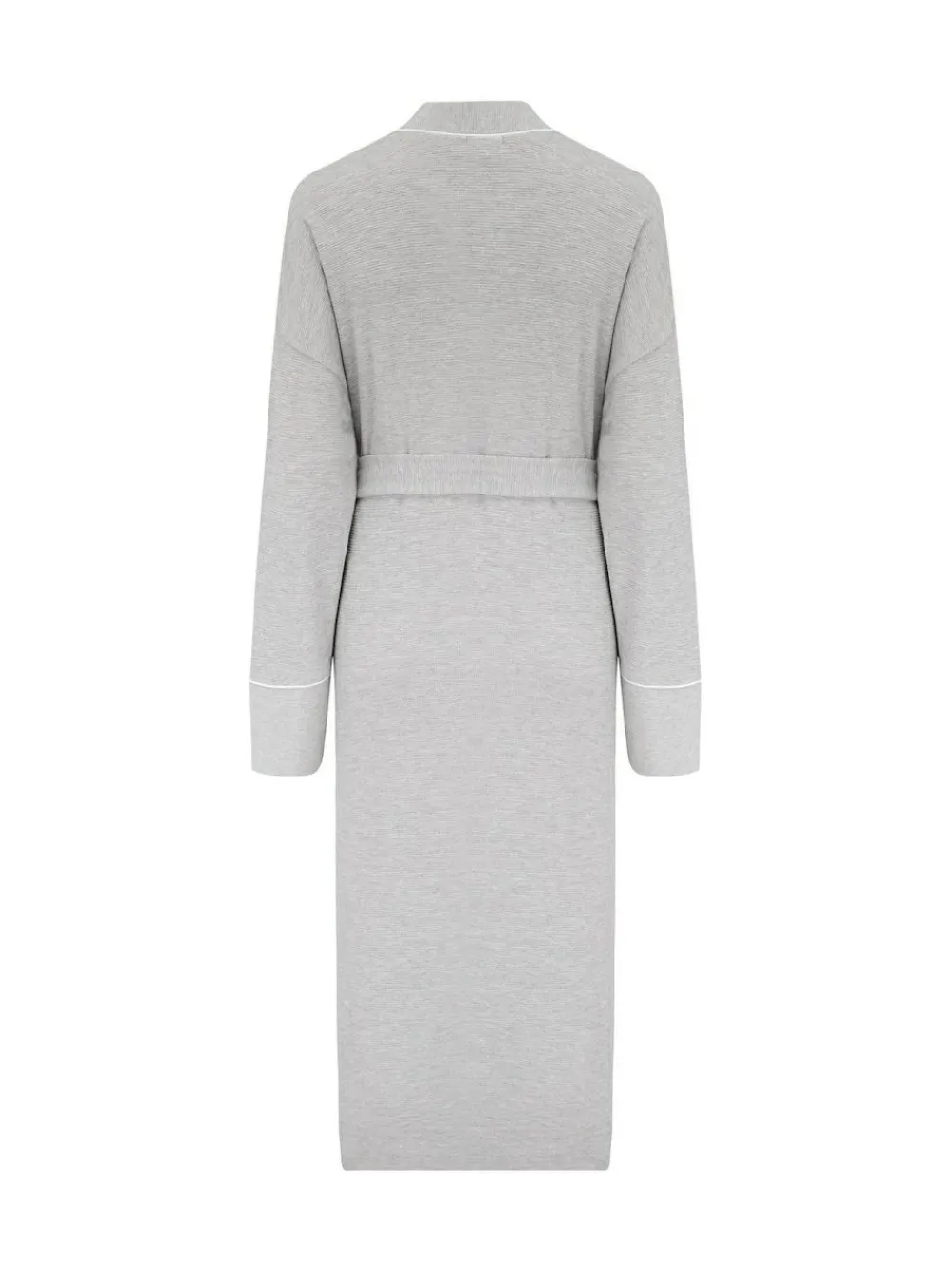 New Pour Moi Waffle Loungewear Dressing Gown Grey