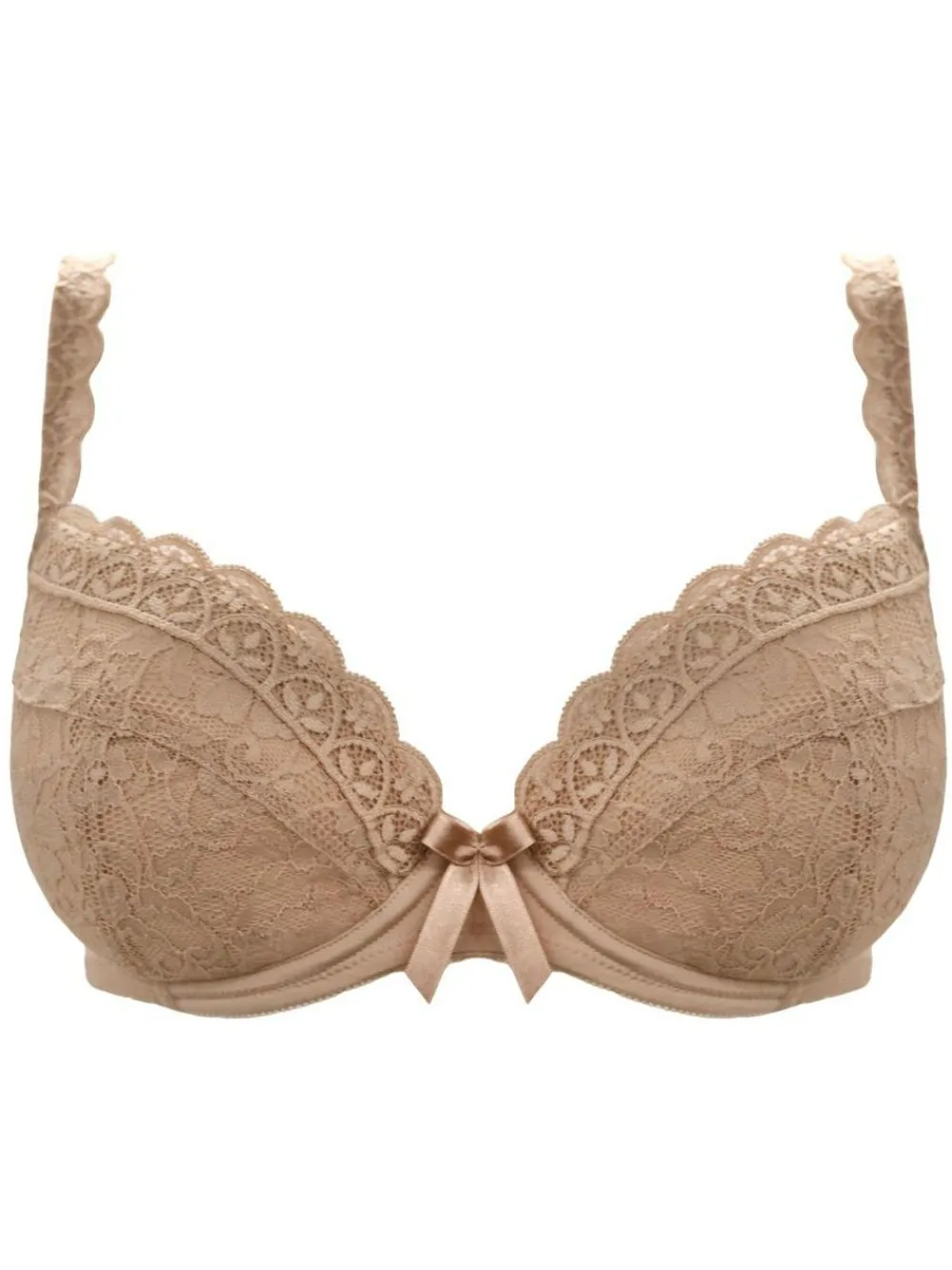 New Pour Moi Natural Padded Rebel Bra