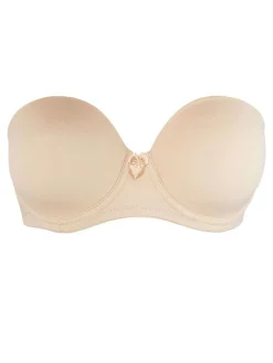 Hot Pour Moi Strapless Definitions Bra Natural