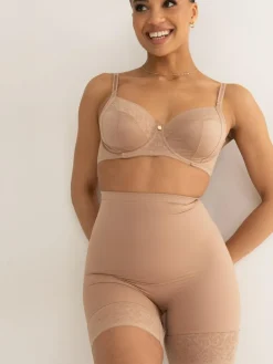 Pour Moi Effortless Tummy Control Thigh Slimmer Shapewear^Women Shapewear