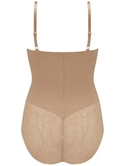 Pour Moi Effortless Tummy Control Wear Your Own Bra Body Shapewear^Women Shapewear