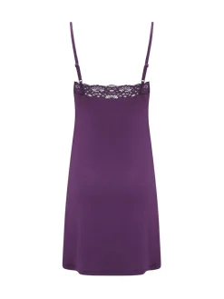 Pour Moi Short Sofa Loves Lace Hidden Support Soft Jersey Split Chemise^Women All Night & Lounge