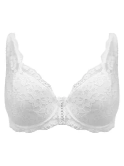 Discount Pour Moi Balcony Fleur Balconette Bra White