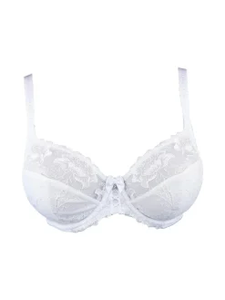 Pour Moi White Non Padded Sofia Bra^Women Dd+ Range