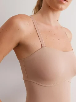 Online Next Bandeau Thigh Smoothing Shapewear Praline Nude