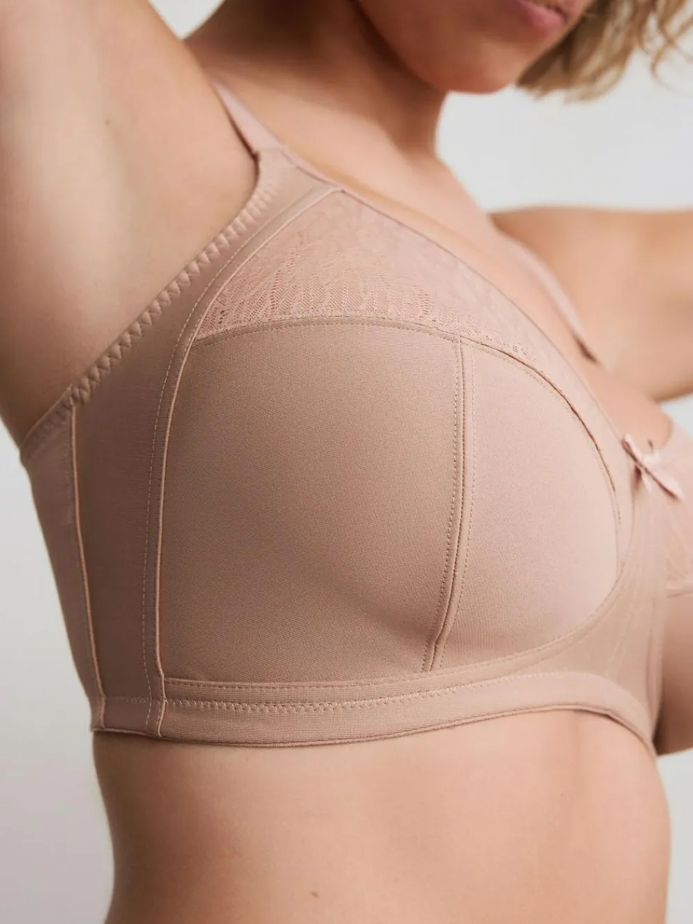 Next B-H Total Support Non Wire Full Cup Ultimate Comfort Bra^Women Bras|Dd+ Range