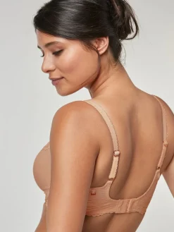 Clearance Next DD+ Minimiser Full Cup Bra Praline Nude