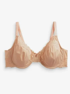 Clearance Next DD+ Minimiser Full Cup Bra Praline Nude