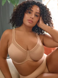 Next F-K Ultimate Support Cotton Minimiser Padded Strap Bra^Women Bras