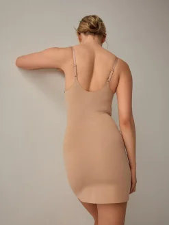 Outlet Next Shaping Medium Control Premium Cotton Wear Your Own Bra Slip Praline Nude