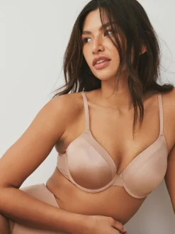 Clearance Next Praline Nude/White Full Cup A-E Smoothing Ultimate Comfort Bras 2 Pack