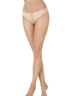 Pretty Polly Natural 8 Denier Skin Tone Tights 2 Pack^Women Socks & Tights