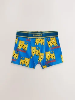 Clearance Next Boxers Trunks 5 Pack (1.5-16yrs) Primary Animals